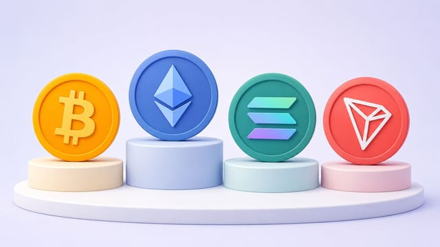 Który blockchain jest najlepszy do gier kasynowych? Przewodnik po BTC, ETH, Solanie i Tronie