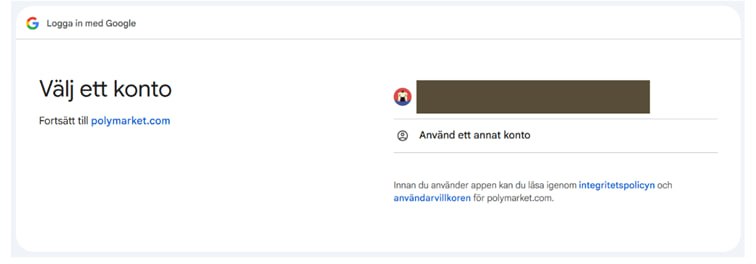 Strona logowania Google z nagłówkiem "Wybierz konto", gdzie użytkownik może wybrać istniejące konto Google lub użyć innego konta, aby zalogować się do zewnętrznej usługi.